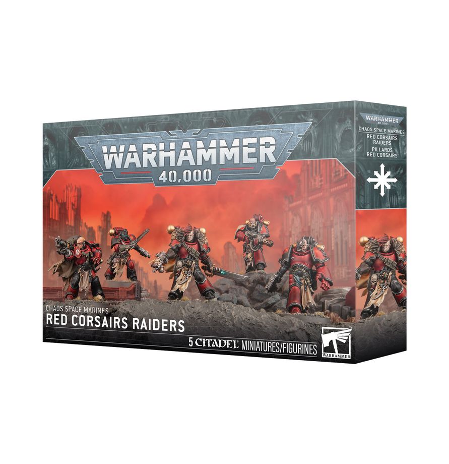 WH40K: Chaos Space Marines - Red Corsair Raiders