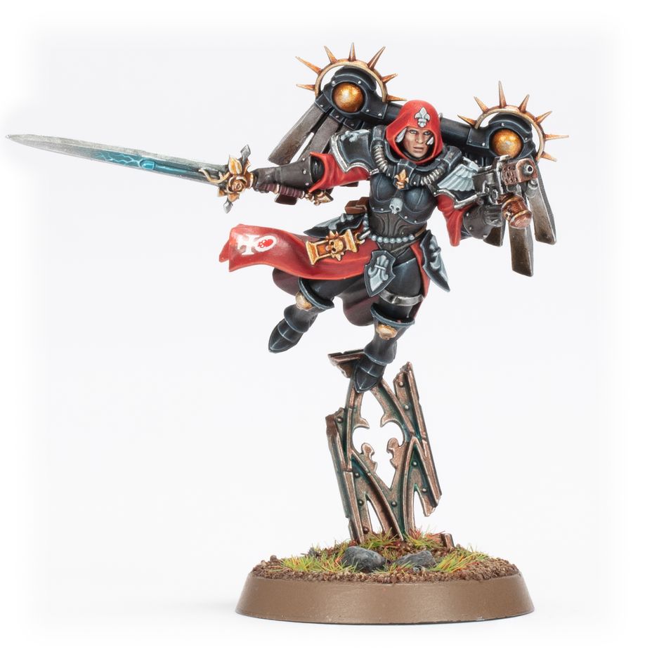 WH40K: Adepta Sororitas - Canoness with Jump Pack