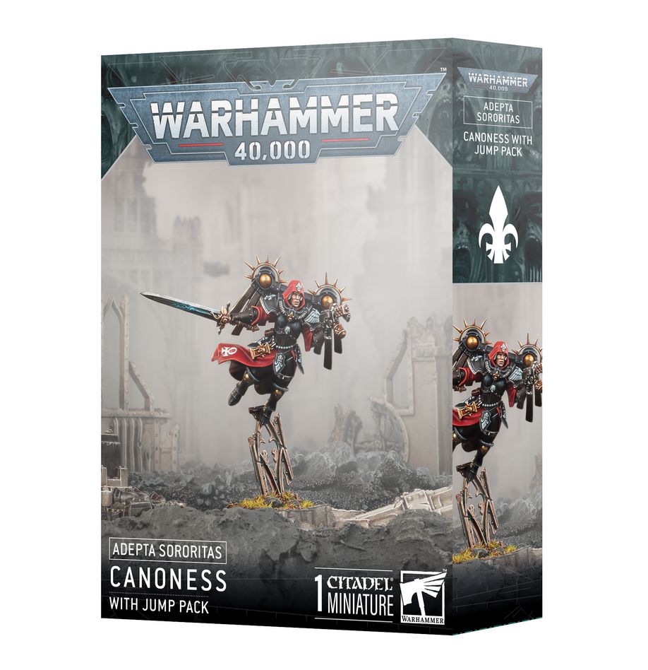 WH40K: Adepta Sororitas - Canoness with Jump Pack