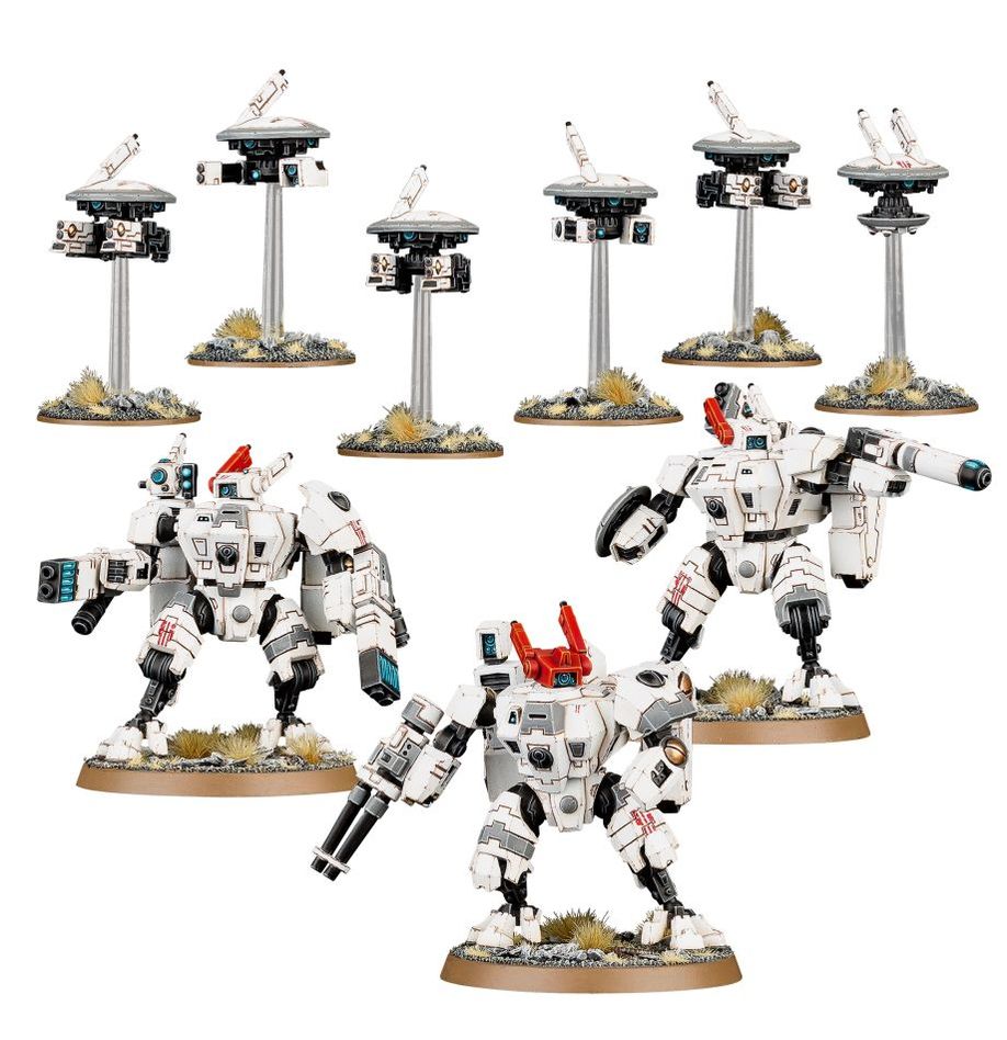 WH40K: T'au Empire - Crisis Battlesuits