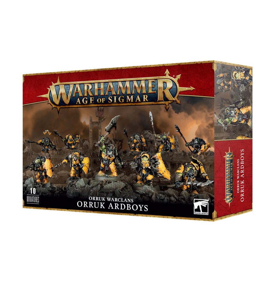 AoS: Orruk Warclans - Orruk Ardboys