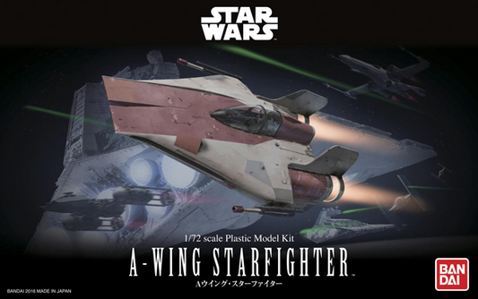 Star Wars Model Kit: 1/48 A-Wing Starfighter