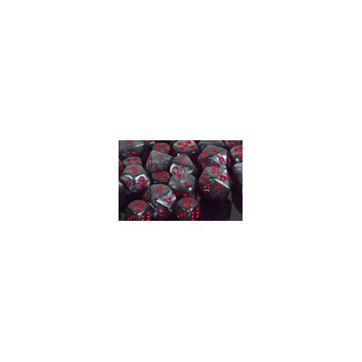 Chessex: 7 Dice Set - Velvet Black/Red