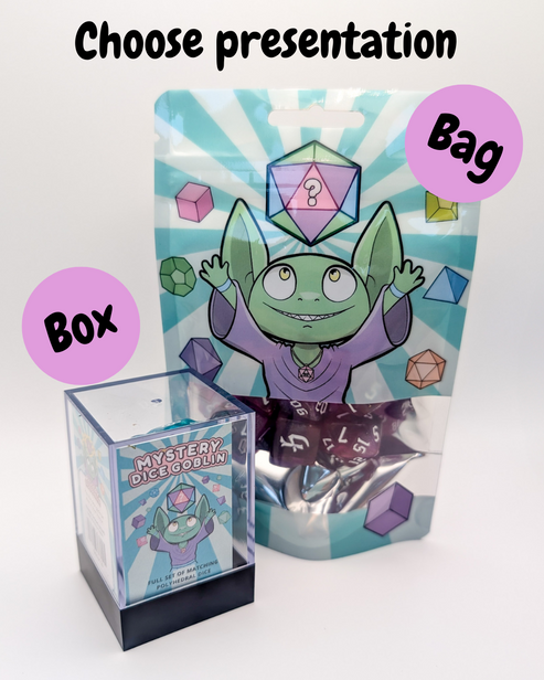 Mystery Dice Goblin: Assorted Filled Dice Set