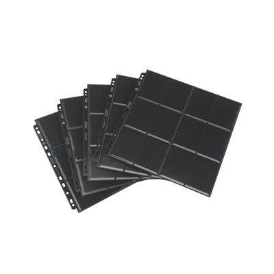 Gamegenic: Side Loading 24-Pocket Pages - Black