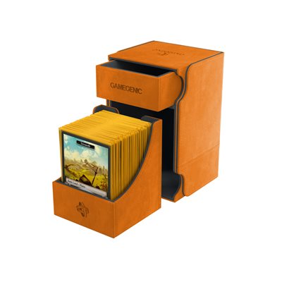 Gamegenic: Deck Box - Watchtower 100+ - Orange