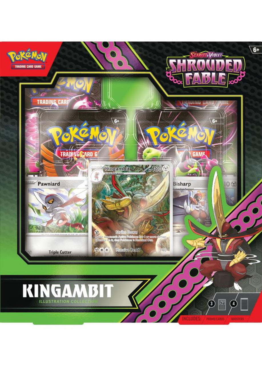 Pokemon: Scarlet and Violet SV6.5 - Shrouded Fable - Illustration Collection - Kingambit