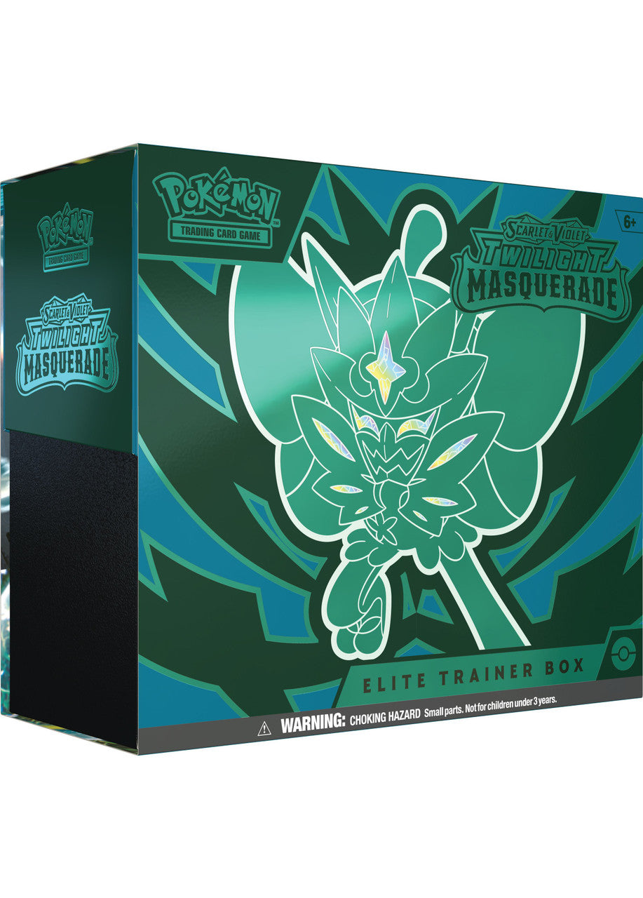 Pokemon: Scarlet and Violet SV6 - Twilight Masquerade - Elite Trainer Box