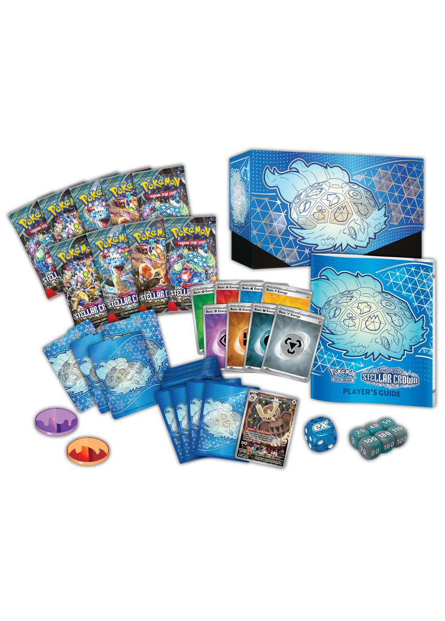 Pokemon: Scarlet and Violet SV7 - Stellar Crown - Elite Trainer Box