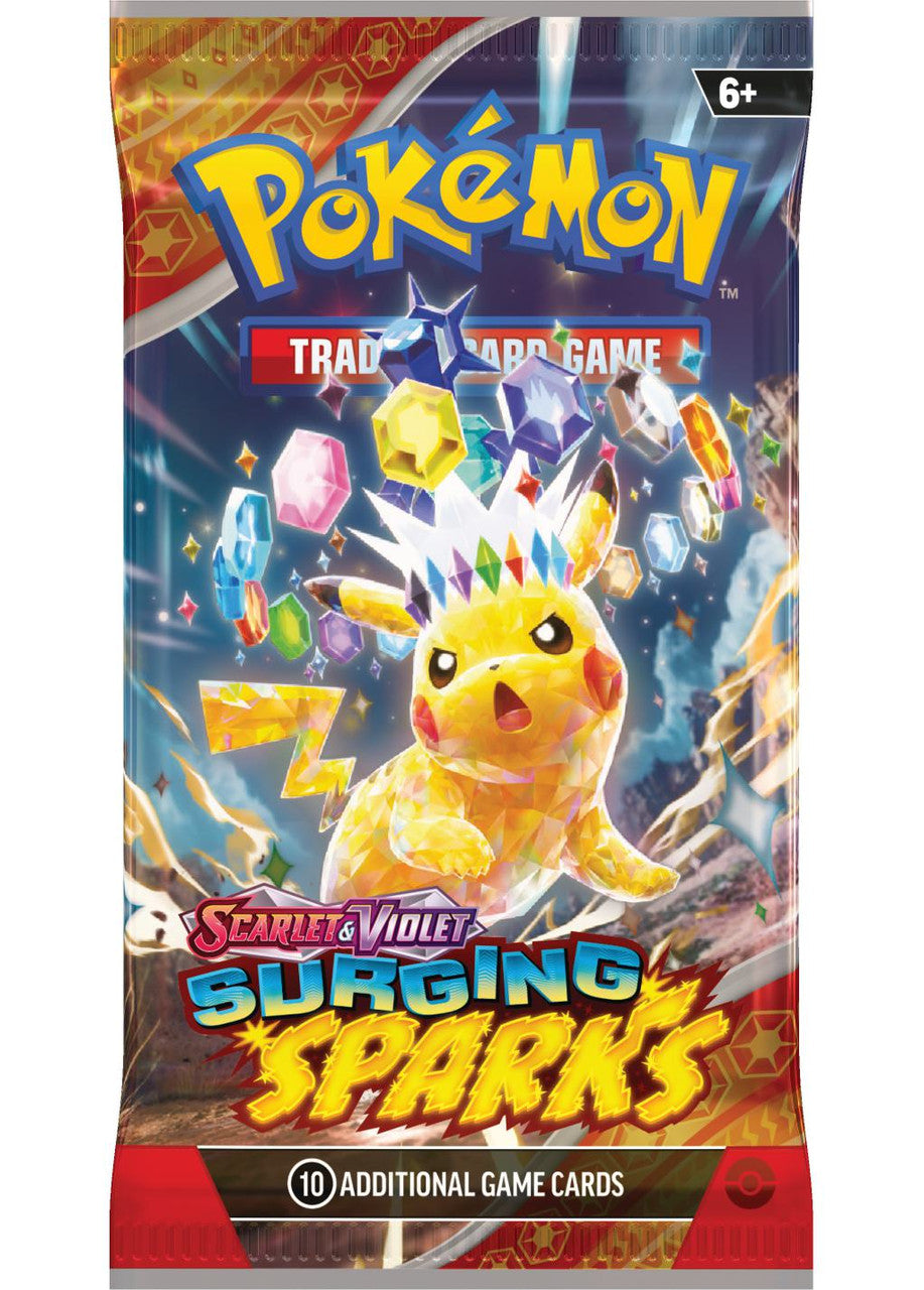 Pokemon: Scarlet and Violet SV8 - Surging Sparks - Booster Pack