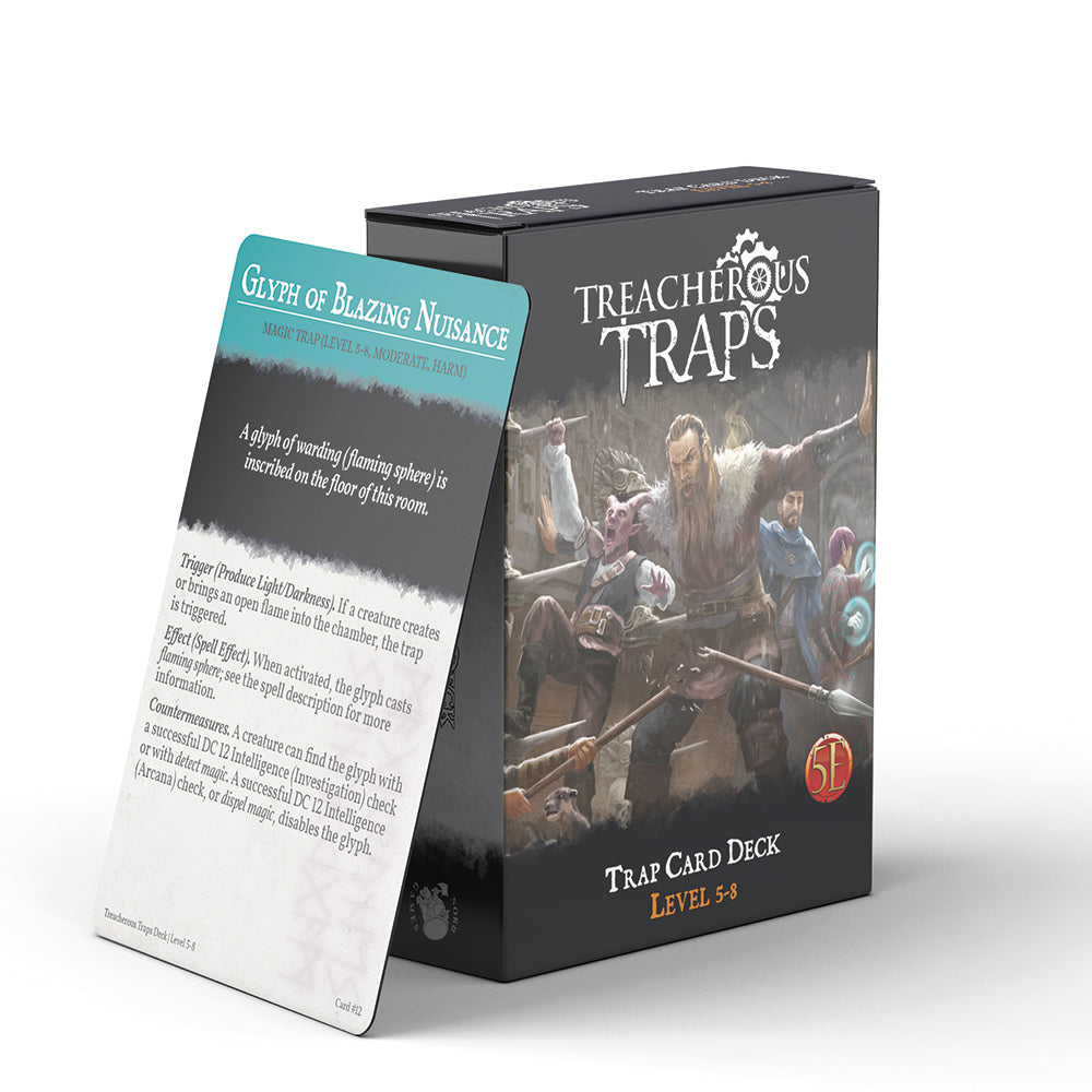 D&D: Cards - Treacherous Traps Level 5-8