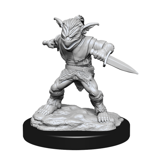 D&D Minis: Goblin Rogue Male & Goblin Bard Female