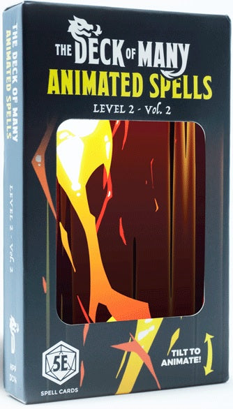 D&D: Deck of Many Animated Spells - Level 2 Vol 2