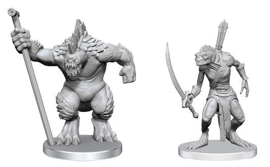 D&D Minis: PF Xulgath Skirmisher & Stoneliege