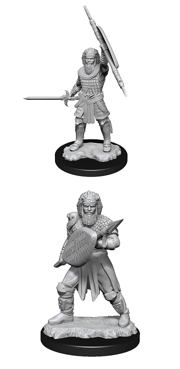 D&D Minis: Human Fighter Male