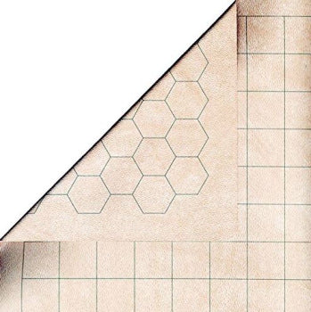 Chessex: Battle Mat Reversible Square/Hex 26"x 23½"(66x60cm)