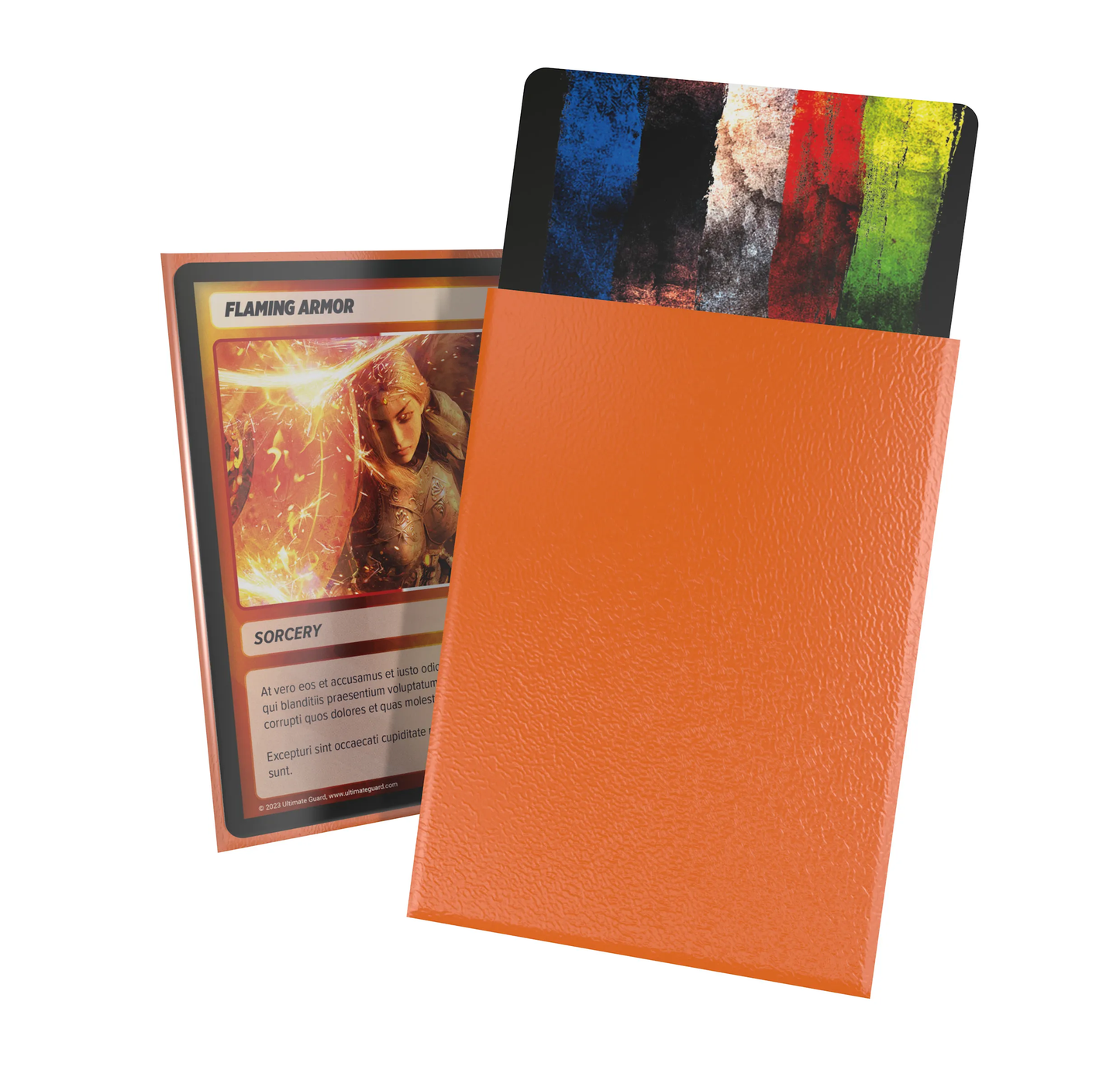 Ultimate Guard Sleeves: Cortex Standard Size - Matte Orange