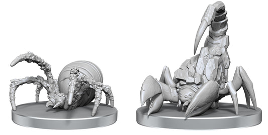 D&D Minis: PF Cave Scorpion & Hunting Spider