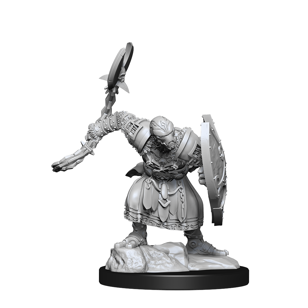 D&D Minis: Warforged Barbarian