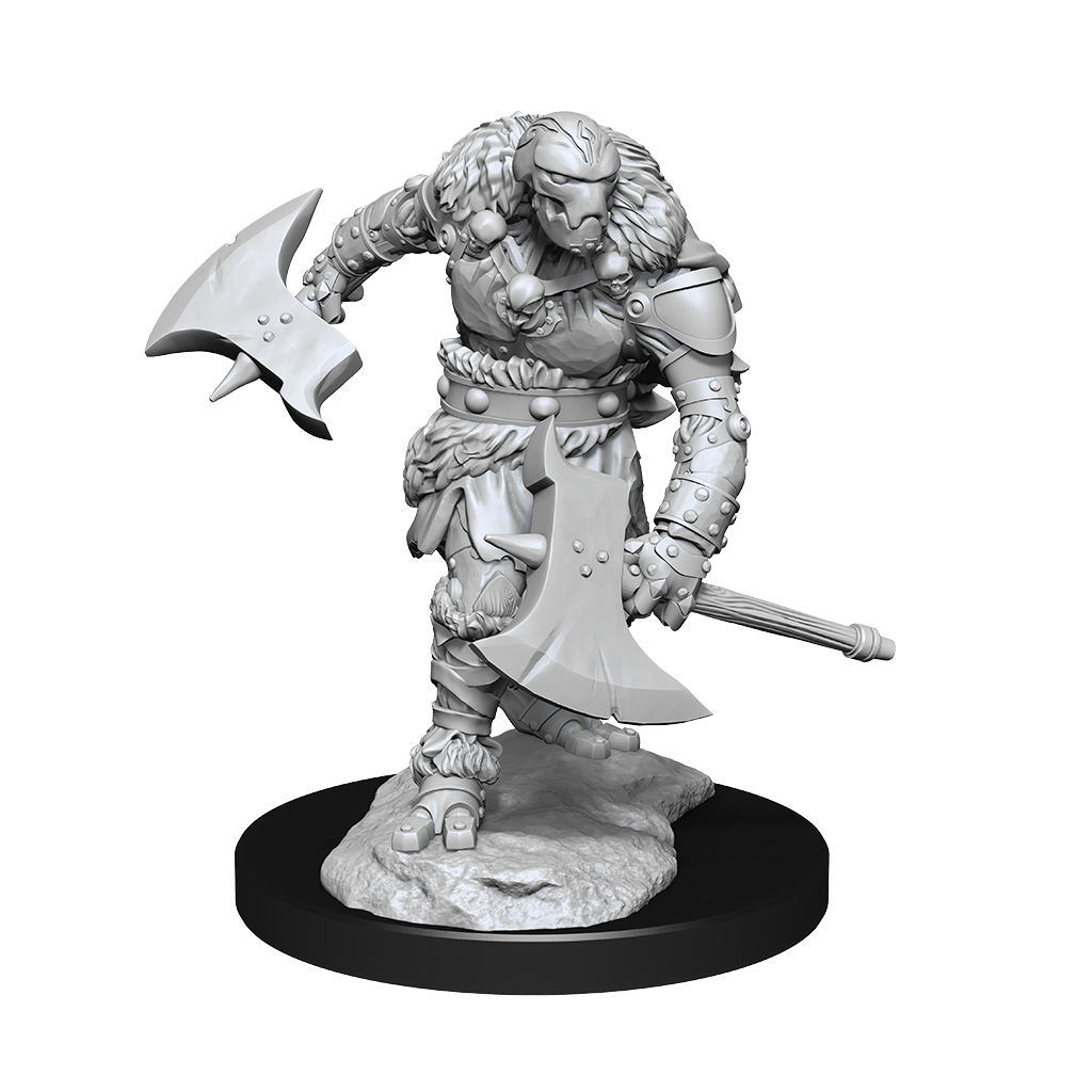 D&D Minis: Warforged Barbarian