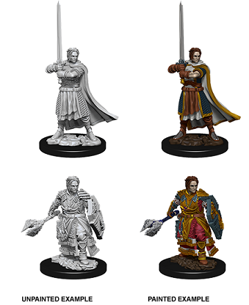 D&D Minis: Human Cleric Male