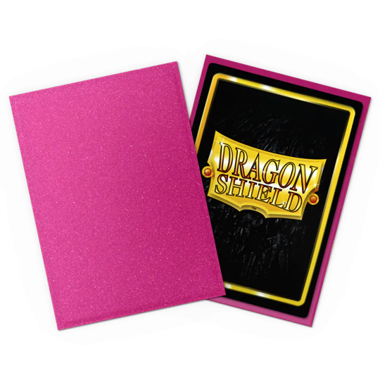 Dragon Shield Sleeves: Standard Matte - Pink Sapphire
