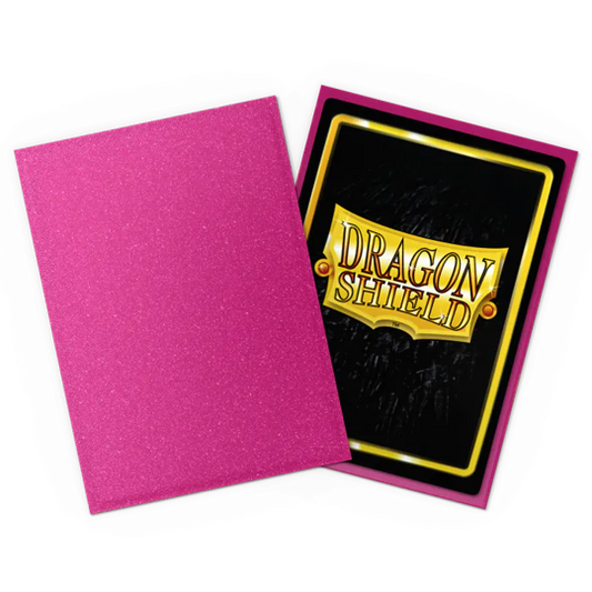 Dragon Shield Sleeves: Standard Matte - Pink Sapphire
