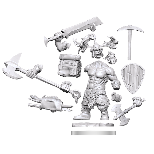 D&D Minis: Orc Barbarian, Frameworks