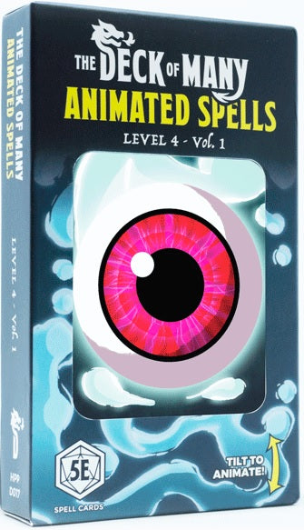D&D: Deck of Many Animated Spells - Level 4 Vol 1