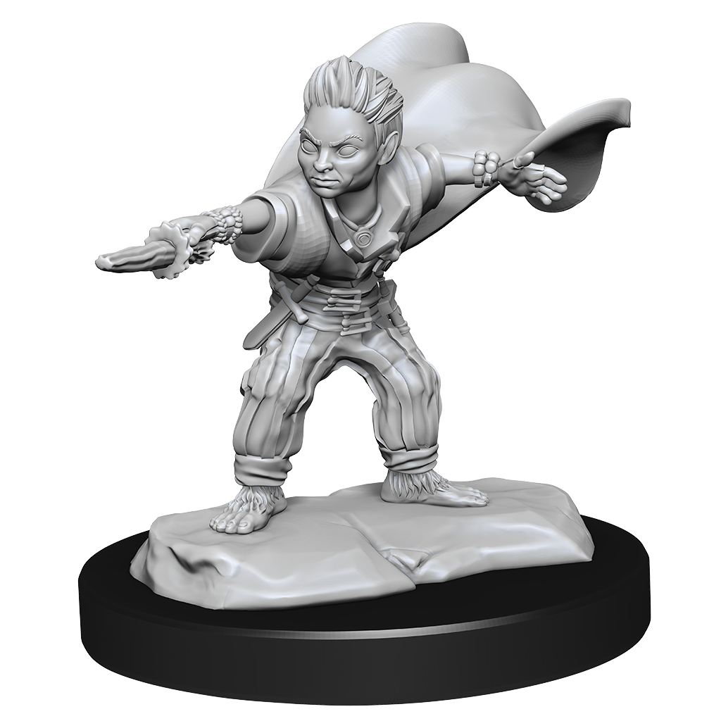 D&D Minis: Halfling Wizard Male