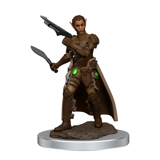 D&D Minis: Shifter Rogue Female - Painted