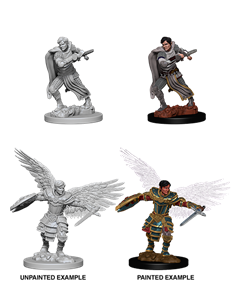 D&D Minis: Aasimar Fighter Male