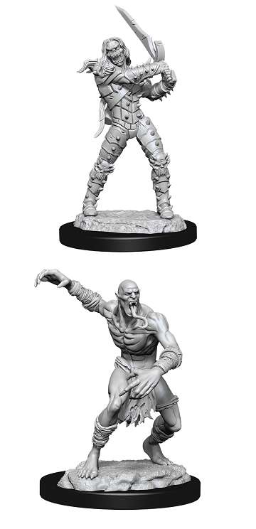 D&D Minis:  Wright & Ghast