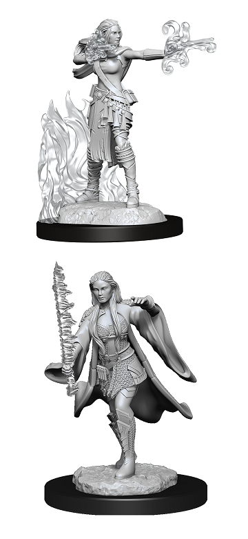 D&D Minis: Warlock/Sorcerer Female