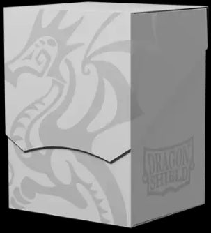 Dragon Shield: Deck Shell 100 - Ashen White/Black