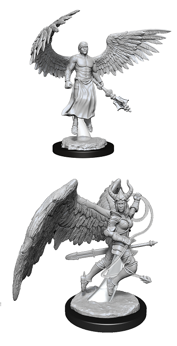 D&D Minis: Deva & Erinyes