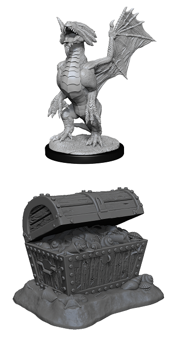 D&D Minis: Bronze Dragon Wyrmling