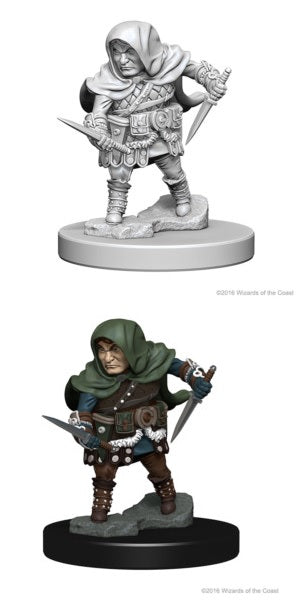 D&D Minis: Halfling Rogue Male