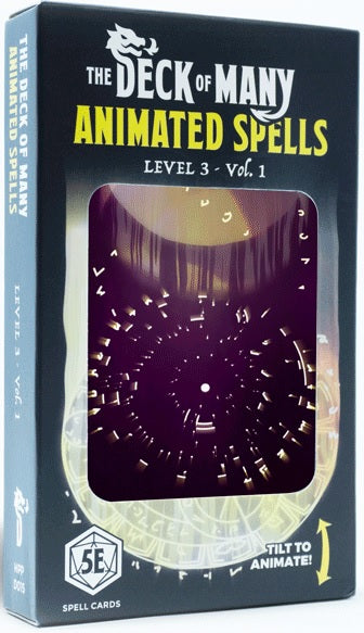 D&D: Deck of Many Animated Spells - Level 3 Vol 1