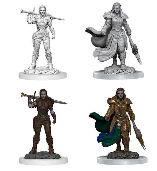 D&D Minis: Orc Fighter - Female
