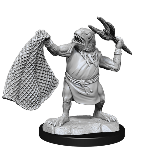 D&D Minis: Kuo-Toa & Kuo-Toa Whip