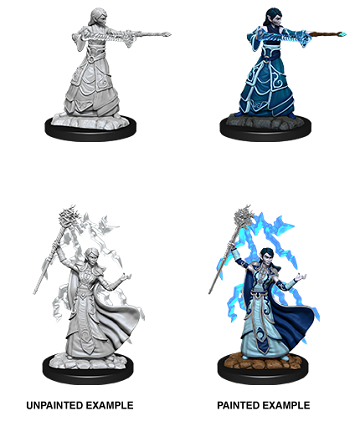 D&D Minis: Elf Wizard Female