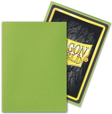 Dragon Shield Sleeves: Standard Matte - Lime