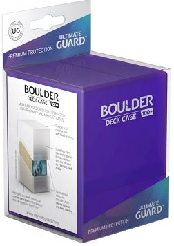 Ultimate Guard Deck Box: Boulder 100+ - Amethyst