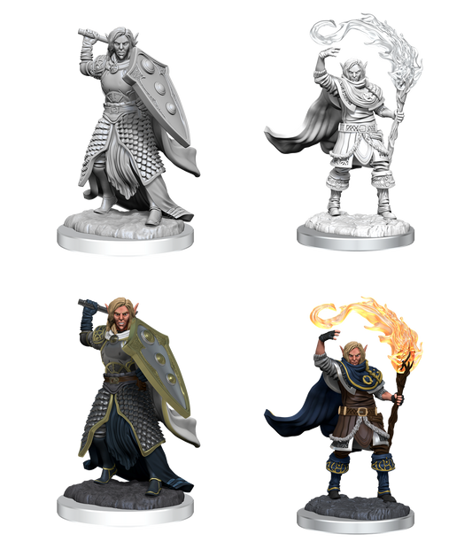 D&D Minis: Elf Cleric Male