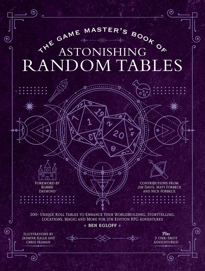 Game Masters Book: Astonishing Random Tables