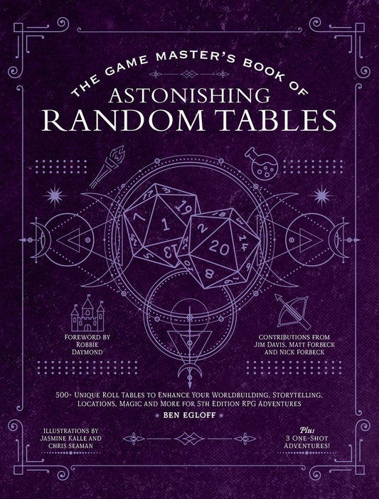 Game Masters Book: Astonishing Random Tables