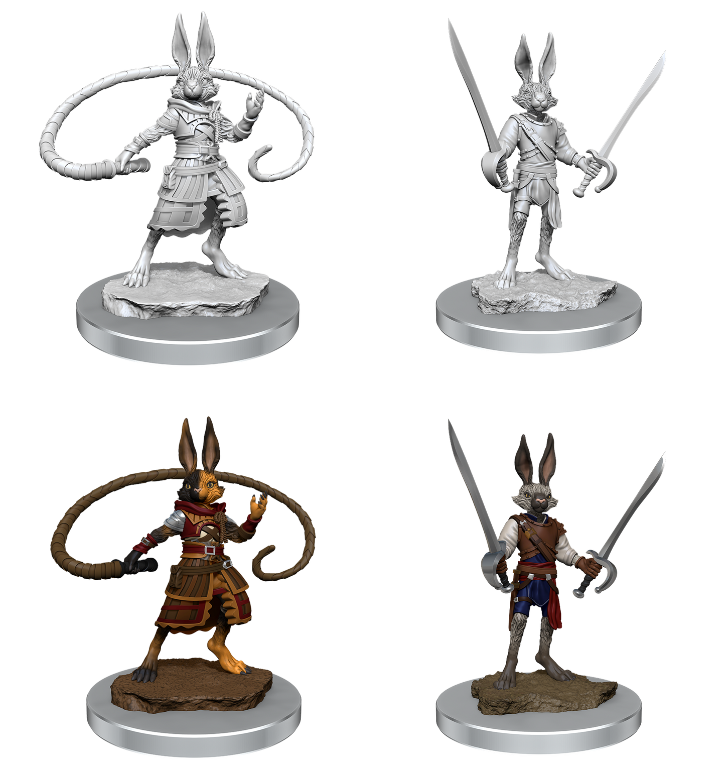 D&D Minis: Harengon Rogues