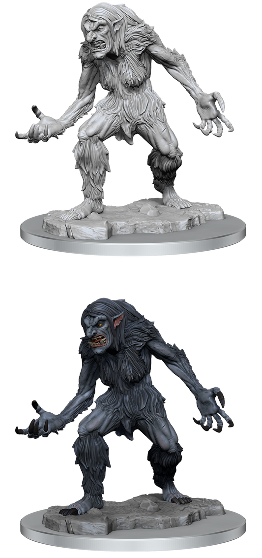 D&D Minis: Ice Troll Female