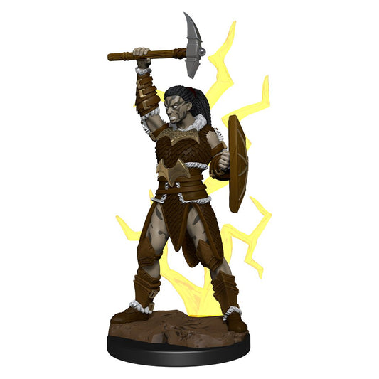 D&D Minis: Goliath Barbarian female - Painted